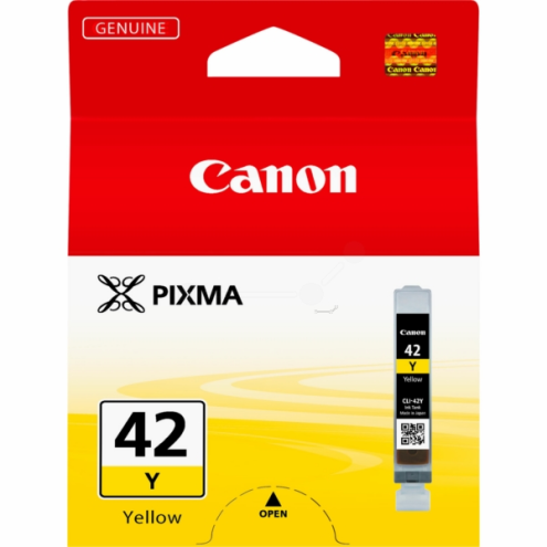 ORIGINAL CANON CLI42Y Tintenpatrone gelb 13,00 ml (6387 B 001)
