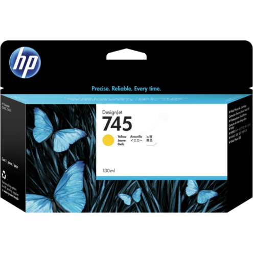 ORIGINAL HP 745 Tintenpatrone gelb 130,00 ml (F9J96A)