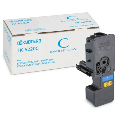ORIGINAL KYOCERA TK5220C Toner-Kit cyan 1.200 Seiten (1T02R9CNL1)