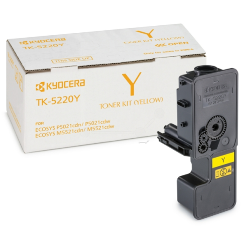 ORIGINAL KYOCERA TK5220Y Toner-Kit gelb 1.200 Seiten (1T02R9ANL1)