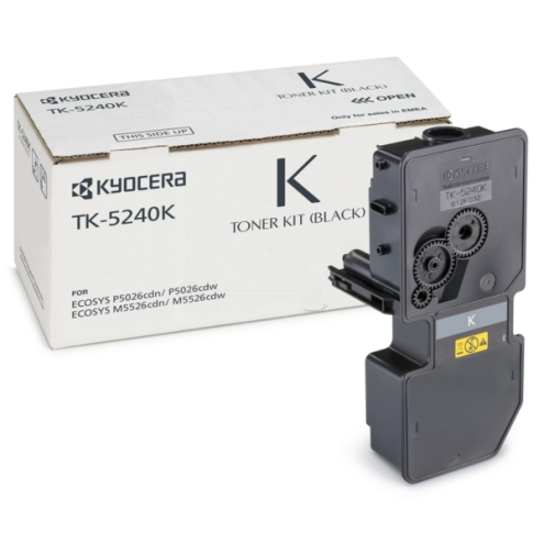 ORIGINAL KYOCERA TK5240K Toner-Kit schwarz 4.000 Seiten (1T02R70NL0)