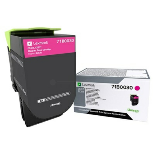 ORIGINAL LEXMARK 71B0030 Toner-Kit magenta 2.300 Seiten