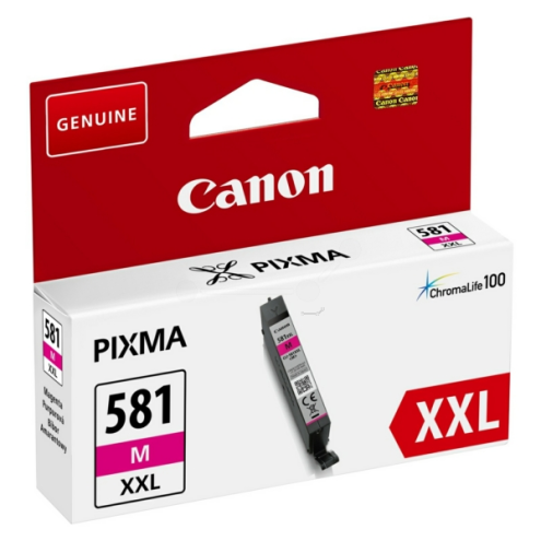 ORIGINAL CANON CLI581MXXL Tintenpatrone magenta extra High-Capacity 760 Seiten, 11,70 ml (1996 C 001)