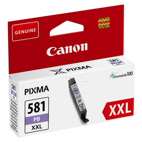 ORIGINAL CANON CLI581PBXXL Tintenpatrone blau extra High-Capacity 9.140 Seiten, 11,70 ml (1999 C 001)
