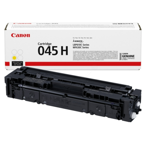 ORIGINAL CANON 045H Tonerkartusche gelb High-Capacity 2.200 Seiten (1243 C 002)
