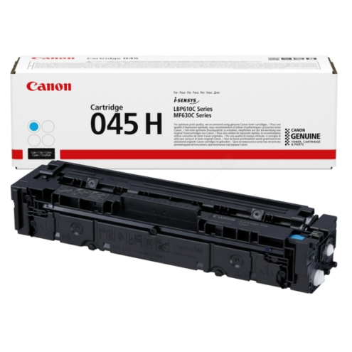 ORIGINAL CANON 045H Tonerkartusche cyan High-Capacity 2.200 Seiten (1245 C 002)
