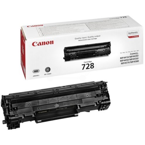 ORIGINAL CANON 728 Tonerkartusche schwarz 2.100 Seiten (3500 B 002)