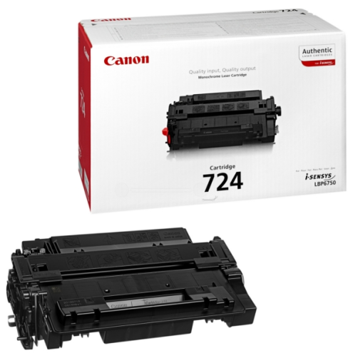 ORIGINAL CANON 724 Tonerkartusche schwarz 6.000 Seiten (3481 B 002)
