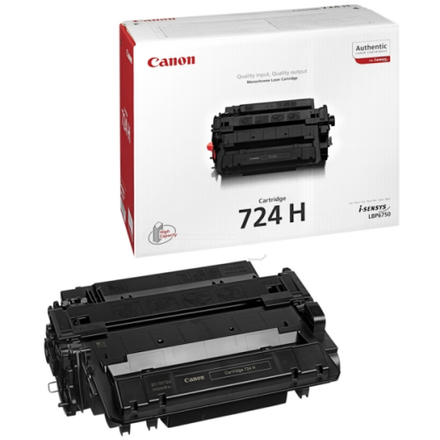 ORIGINAL CANON 724H Tonerkartusche schwarz 12.500 Seiten (3482 B 002)