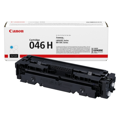 ORIGINAL CANON 046H Tonerkartusche cyan High-Capacity 5.000 Seiten (1253 C 002)