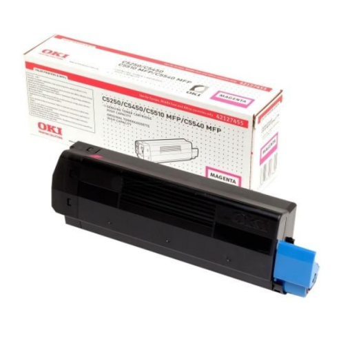 ORIGINAL OKI 42127455 Toner magenta 5.000 Seiten/5%