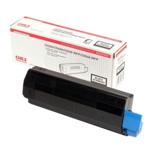 ORIGINAL OKI 42127457 Toner schwarz 5.000 Seiten/5%