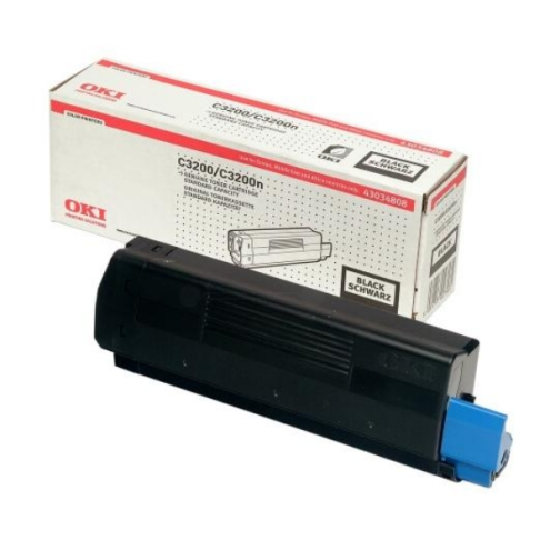 ORIGINAL OKI 43034808 Toner schwarz 1.500 Seiten/5%