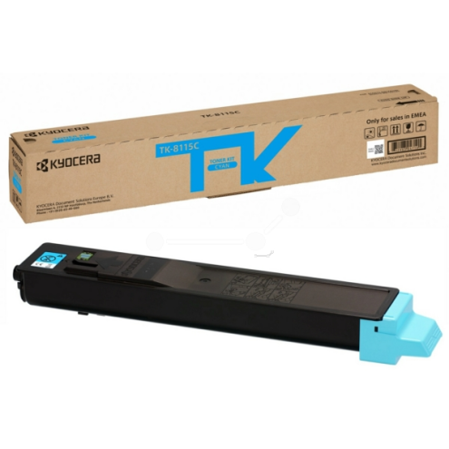 ORIGINAL KYOCERA TK8115C Toner-Kit cyan 6.000 Seiten (1T02P3CNL0)