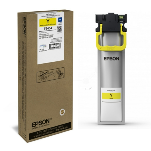 ORIGINAL EPSON T9454 Tintenpatrone gelb High-Capacity 5.000 Seiten, 38,10 ml (C 13 T 945440)