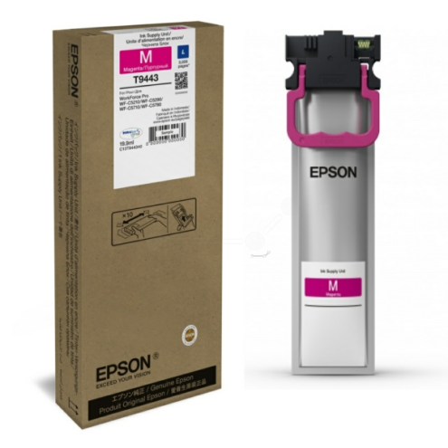ORIGINAL EPSON T9443 Tintenpatrone magenta 3.000 Seiten, 19,90 ml (C 13 T 944340)