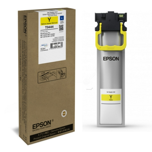 ORIGINAL EPSON T9444 Tintenpatrone gelb 3.000 Seiten, 19,90 ml (C 13 T 944440)