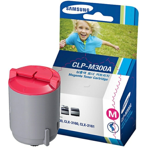 ORIGINAL SAMSUNG CLPM300AELS Toner magenta 1.000 Seiten/5%