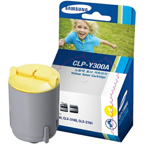 ORIGINAL SAMSUNG CLPY300AELS Toner gelb 1.000 Seiten/5%