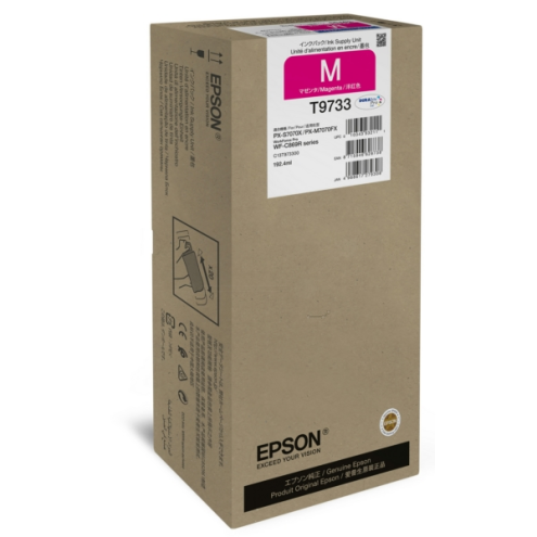 ORIGINAL EPSON T9733 Tintenpatrone magenta 22.000 Seiten, 192,40 ml (C 13 T 973300)