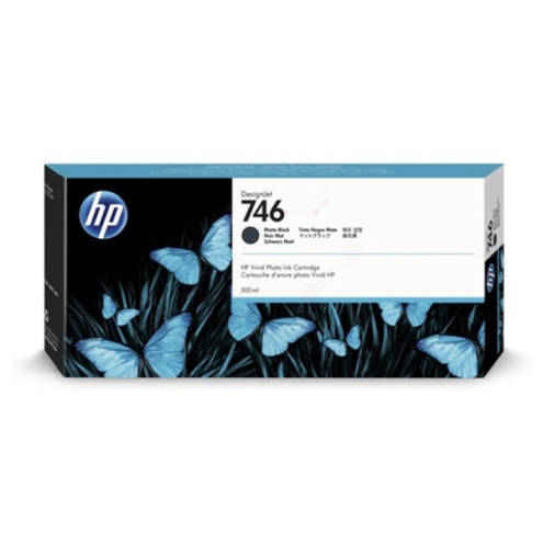 ORIGINAL HP 746 Tintenpatrone schwarz matt 300,00 ml (P2V83A)