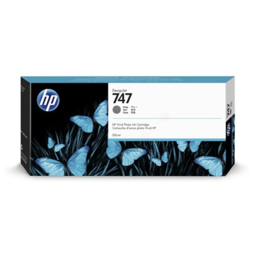 ORIGINAL HP 747 Tintenpatrone grau 300,00 ml (P2V86A)