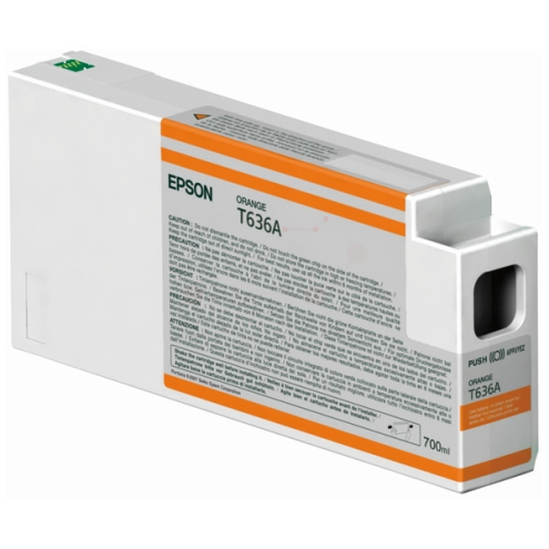 ORIGINAL EPSON T636A Tintenpatrone orange 700,00 ml (C 13 T 636A00)
