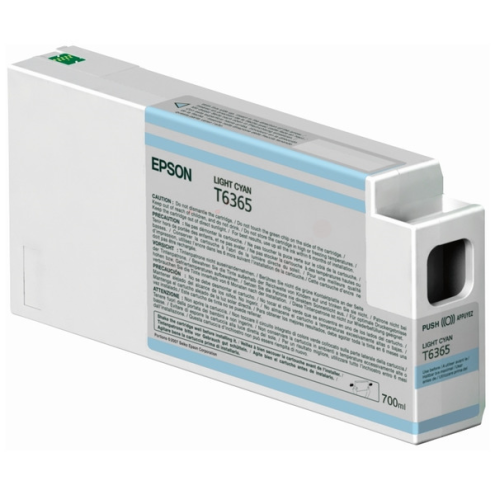 ORIGINAL EPSON T6365 Tintenpatrone cyan hell 700,00 ml (C 13 T 636500)