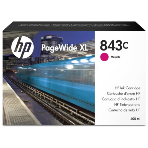 ORIGINAL HP 843C Tintenpatrone magenta 400,00 ml (C1Q67A)