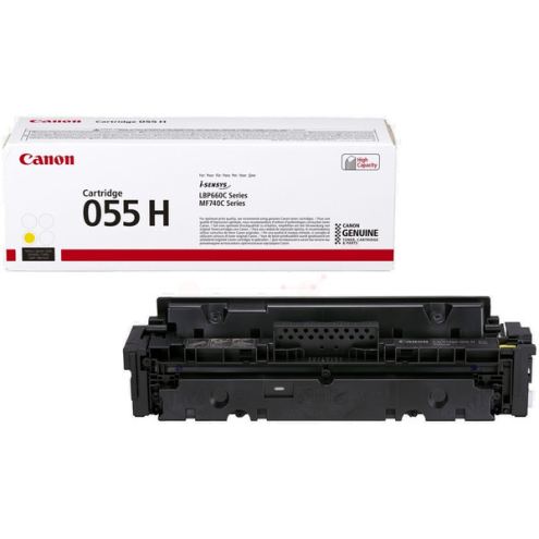 ORIGINAL CANON 055H Tonerkartusche gelb 5.900 Seiten (3017 C 002)