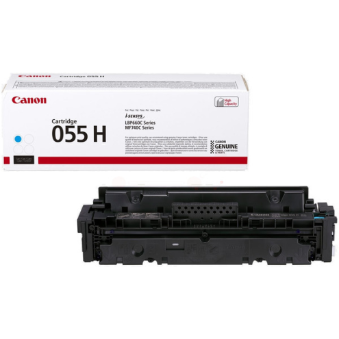 ORIGINAL CANON 055H Tonerkartusche cyan 5.900 Seiten (3019 C 002)