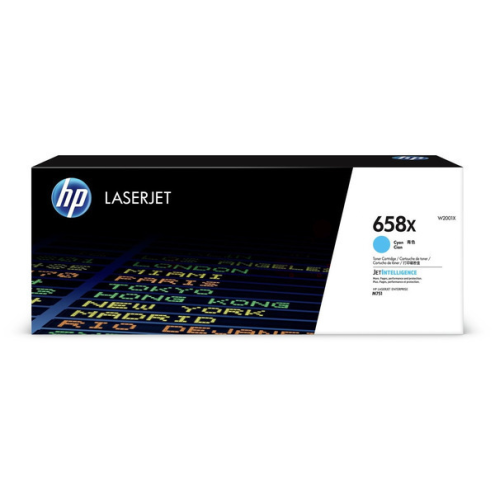 ORIGINAL HP 658X Toner cyan High-Capacity 28.000 Seiten (W 2001 X)