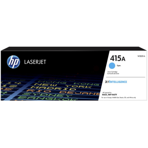 ORIGINAL HP 415A Tonerkartusche cyan 2.100 Seiten (W 2031 A)