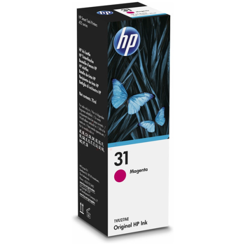 ORIGINAL HP 31 Tintenpatrone magenta 8.000 Seiten, 70,00 ml (1VU27AE)