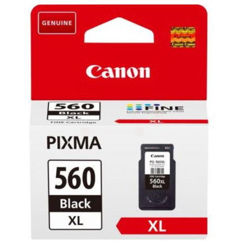 ORIGINAL CANON PG560XL Druckkopfpatrone schwarz High-Capacity 400 Seiten, 14,30 ml (3712 C 001)
