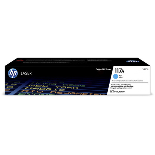 ORIGINAL HP 117A Toner-Kit cyan 700 Seiten (W 2071 A)