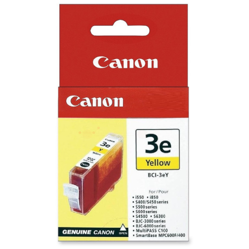 ORIGINAL CANON BCI3EY Tintenpatrone gelb 390 Seiten, 14,00 ml (4482 A 002)
