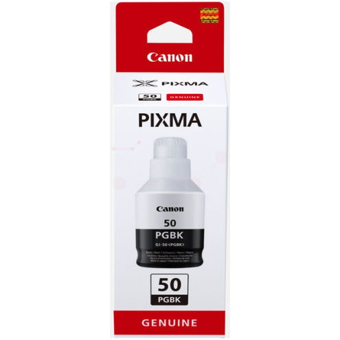 ORIGINAL CANON GI50PGBK Tintenflasche schwarz 6.000 Seiten, 170,00 ml (3386 C 001)