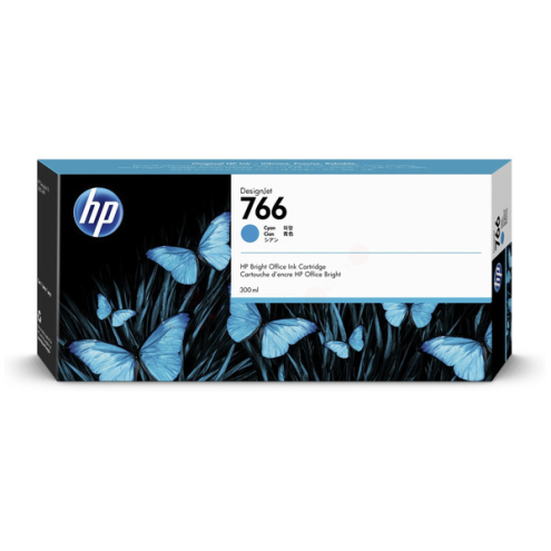ORIGINAL HP 766 Tintenpatrone cyan 300,00 ml (P2V89A)