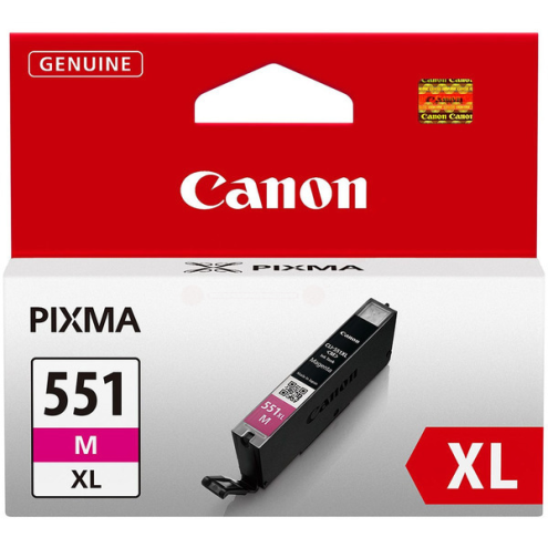 ORIGINAL CANON CLI551MXL Tintenpatrone magenta High-Capacity 680 Seiten, 11,00 ml (6445 B 001)