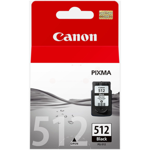 ORIGINAL CANON PG512 Druckkopfpatrone schwarz pigmentiert 401 Seiten, 15,00 ml (2969 B 001)