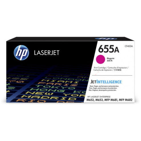 ORIGINAL HP 655A Tonerkartusche magenta 10.500 Seiten (CF 453 A)
