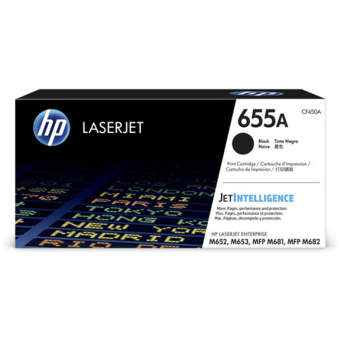 ORIGINAL HP 655A Tonerkartusche schwarz 12.500 Seiten (CF 450 A)
