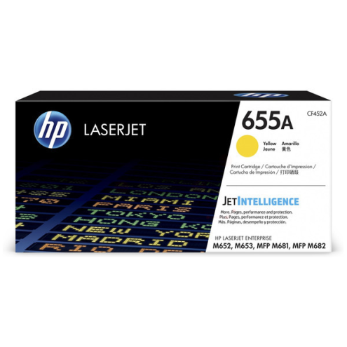 ORIGINAL HP 655A Tonerkartusche gelb 10.500 Seiten (CF 452 A)