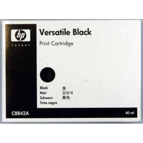 ORIGINAL HP C8842A Druckkopfpatrone schwarz, Versatile schnelltrocknende Tinte 220 Seiten, 40,00 ml