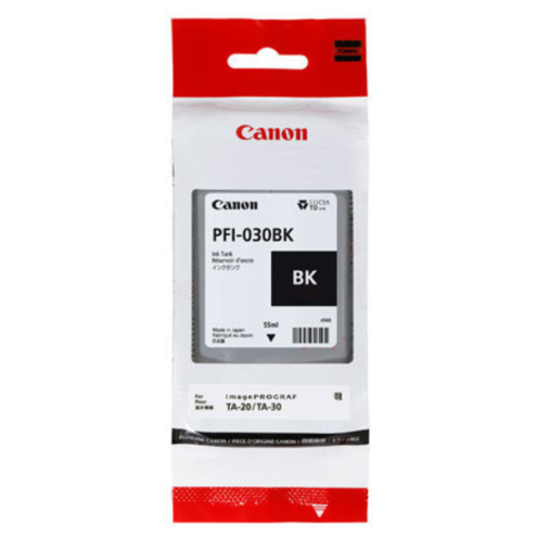ORIGINAL CANON PFI030BK Tintenpatrone schwarz 55,00 ml (3489 C 001)