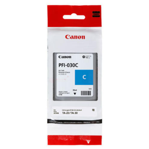 ORIGINAL CANON PFI030C Tintenpatrone cyan 55,00 ml (3490 C 001)