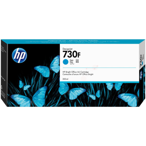 ORIGINAL HP 730F Tintenpatrone cyan 300,00 ml (1XB27A)