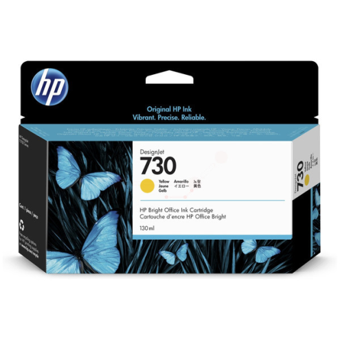 ORIGINAL HP 730 Tintenpatrone gelb 130,00 ml (P2V64A)