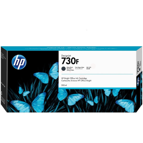 ORIGINAL HP 730F Tintenpatrone schwarz matt 300,00 ml (1XB30A)